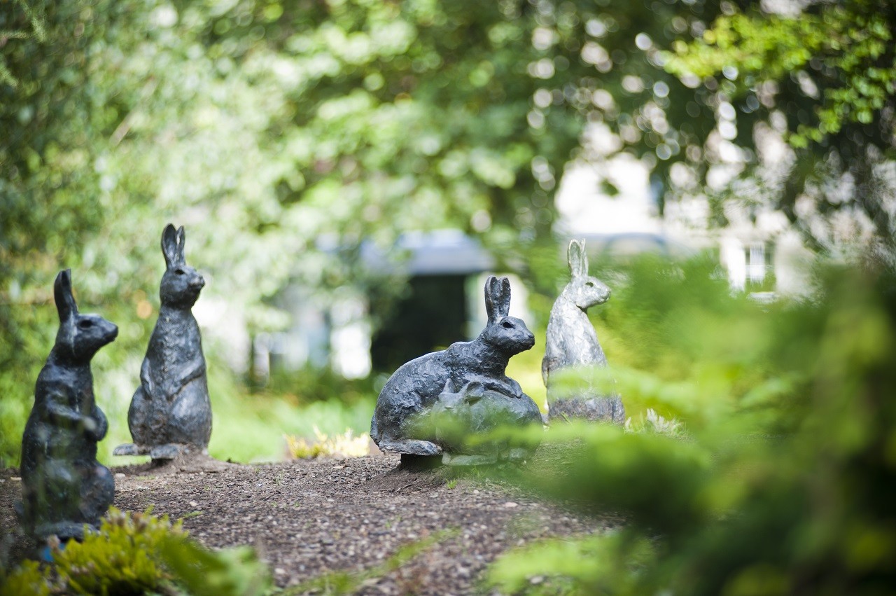 Rabbit Family, Beatrix Potter Gardens Birnam