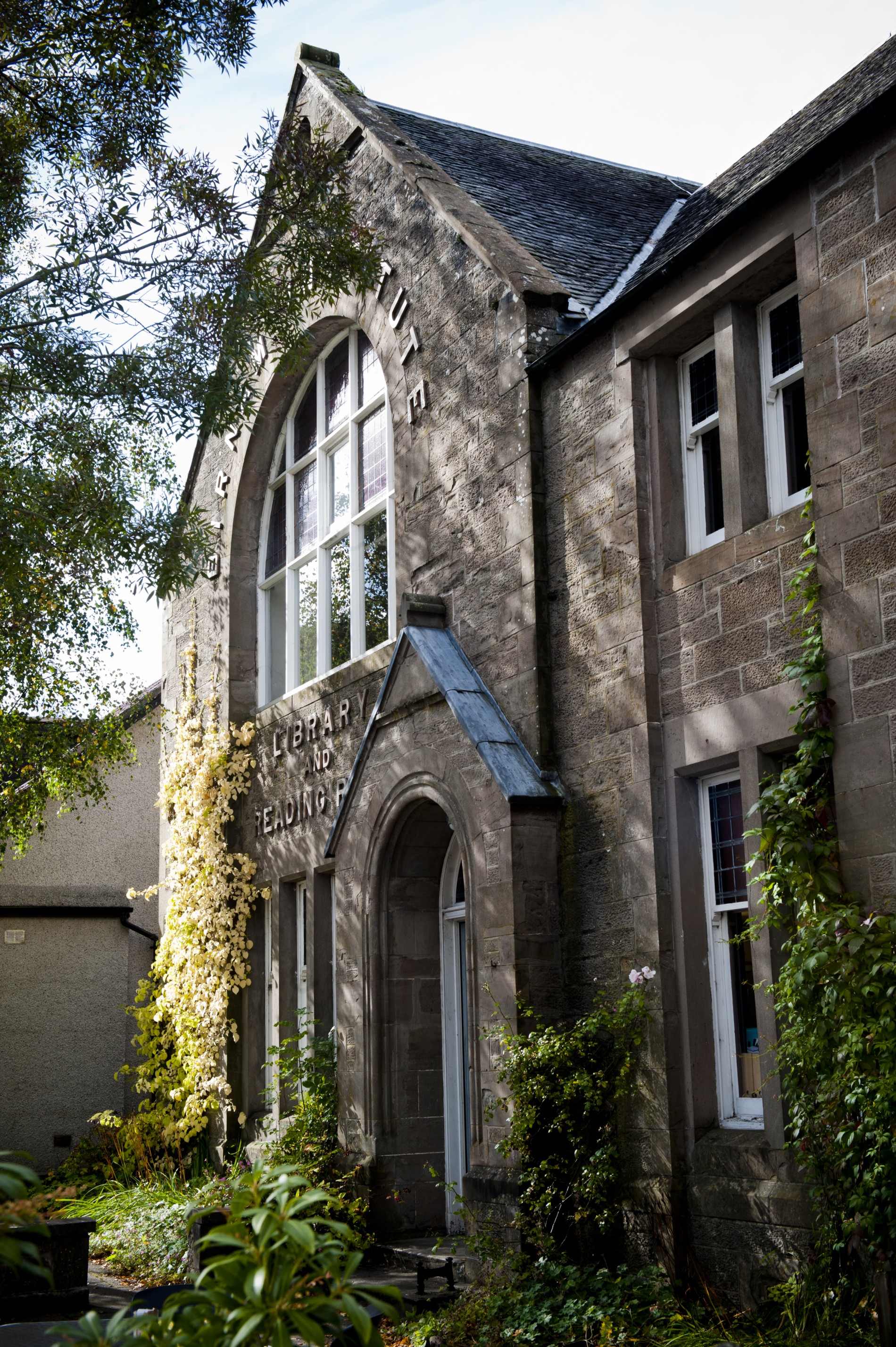Old Birnam Institute building entrance